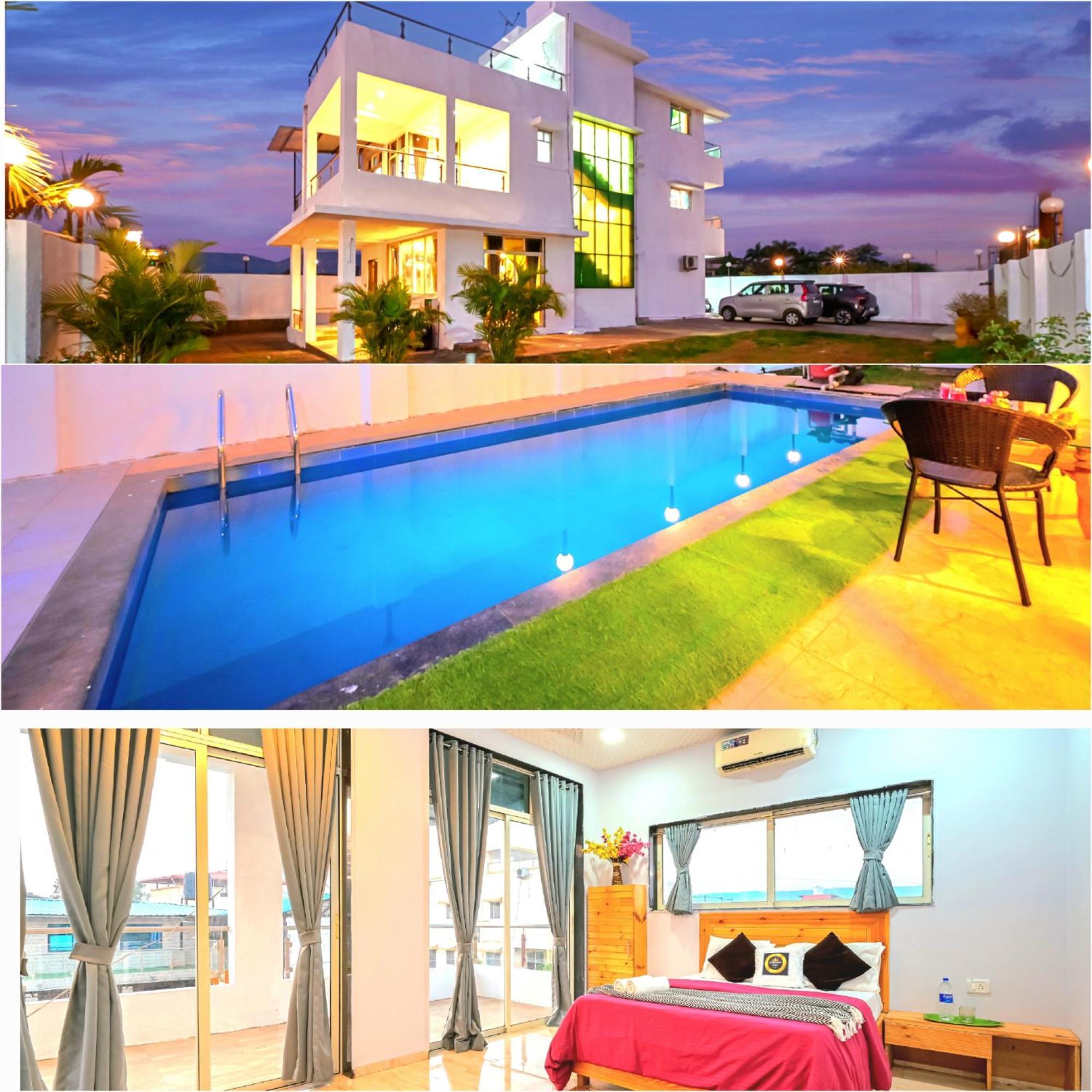 Empyrean Stay II 6Bhk Big Daddy Villa Ll Ac II Pvt Pool II Terrace View II Lux لونافالا المظهر الخارجي الصورة