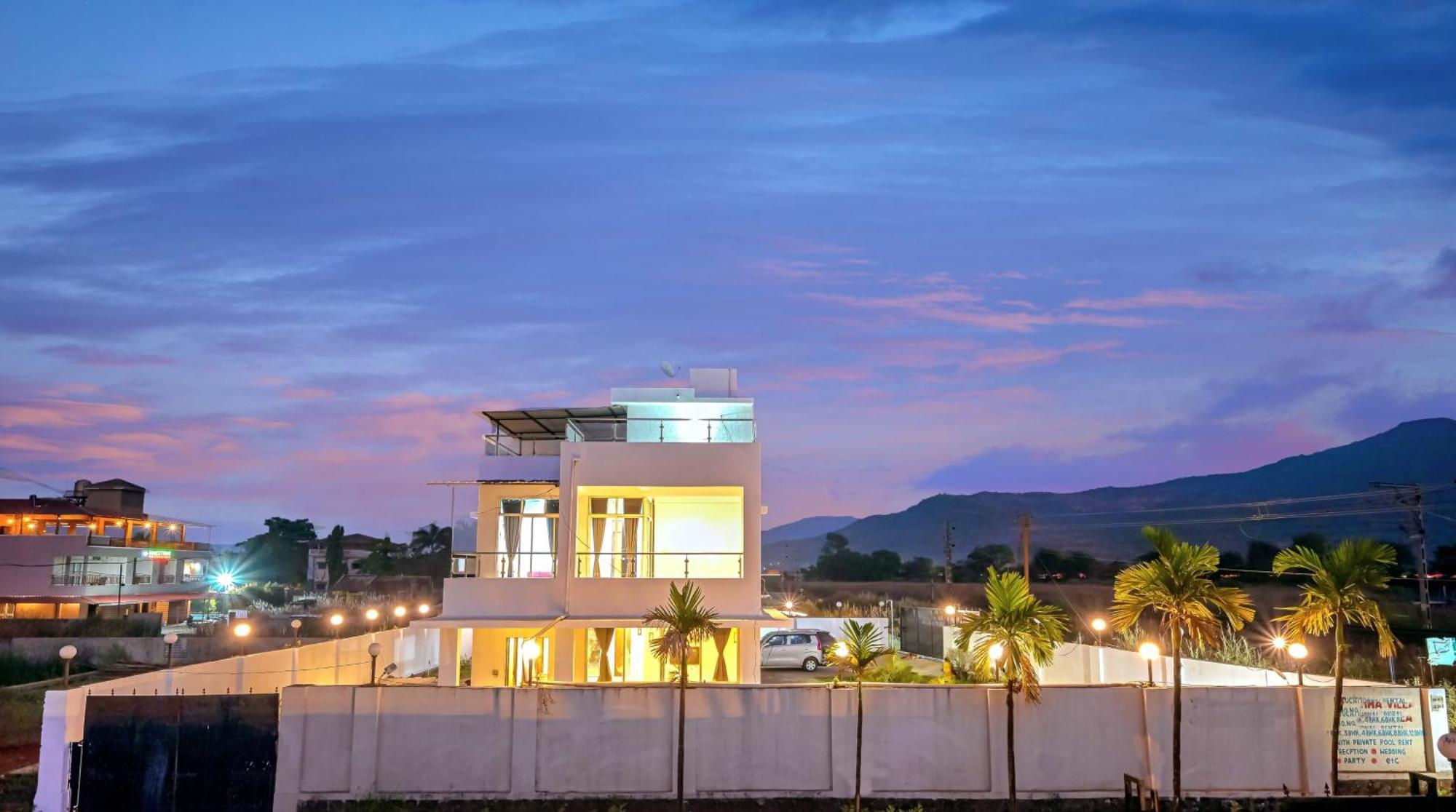 Empyrean Stay II 6Bhk Big Daddy Villa Ll Ac II Pvt Pool II Terrace View II Lux لونافالا المظهر الخارجي الصورة